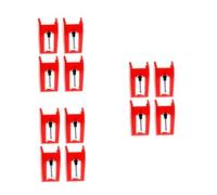 BESTonZON 12piezas Agujas De Repuesto Para Fonógrafo Agujas Stylus De Gramófono Diseño Para Reproductores De Discos Color Rojo
