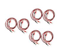 BESTonZON 12piezas Cable De Conexión Tierra Para Tocadiscos De Cable De Audio Para Fonógrafo Compatible Tocadiscos Magnéticos Ruidos