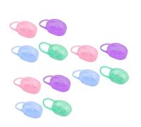 BESTonZON 12piezas Caja De Almacenamiento Para Chupetes Práctica y Portátil Hecha Para Organizar y Transportar Accesorios De Recién Nacidos