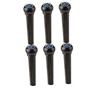 BESTonZON 12piezas Pines De Puente Para Guitarra De Gato Accesorios Musicales Para Guitarras Acústicas y Eléctricas Fáciles De Instalar y Duraderos