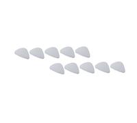 BESTonZON 12piezas Púas De Guitarra De Acero Inoxidable De Accesorios Para Guitarras Eléctricas y Acústicas Diseño Doble Lado Brillante Duraderas y Ligeras Mejora La Flexibilidad Dedos