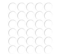 BESTonZON 140piezas Almohadilla Adhesiva De Doble Cara De Redonda y Extraíble Transparente Para Alfombras Carteles y Accesorios Sin Dejar Rastro