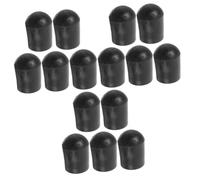 BESTonZON 15 Piezas Accesorios Para Violonchelo Tapón De Clavija Para Contrabajo Conveniente Clavija De Bajo Patilla De Contrabajo Accesorios Para Contrabajo Pica De Bajo Caucho Black