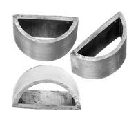 BESTonZON 15 Piezas Anillo De De Caballo Con Lazo Piezas De Reparación De Arco De Violín Accesorios Profesionales Para Violonchelo Partes De Violonchelo Cobre Silver