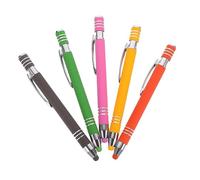 BESTonZON 15 Piezas bolígrafo de Pantalla táctil Bolígrafos capacitivos 2 en 1 Pluma de Escritura lápiz óptico Pluma capacitiva lápiz para teléfono multifunción Aguja el plastico