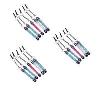 BESTonZON 15 Piezas Pantalla Táctil De Cristal Correa Magnética para Auriculares Tabletas Stylus Bolígrafos De Cristal Bandeja Dorada Decorativa Colgante De Teléfono Diamante Tableta Digital