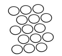 BESTonZON 15 Piezas Pequeña Bobina Insonorizada Anillos De Trompeta Juntas Tóricas Para Afinación Anillos Deslizantes De Goma Para Instrumento Uso Escenario De Práctica Musical