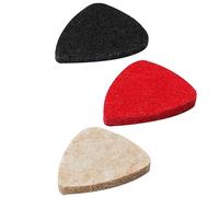 BESTonZON 15 Piezas Púas de fieltro de lana light guitar picks reemplazos de púas de guitarra popular púas de guitarra eléctrica puas de guitarra electrica púa de guitarra púa de ukelele