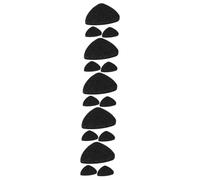 BESTonZON 15 Piezas Púas de fieltro de lana púas de guitarra profesional partes de instrumentos de cuerda púa de guitarra púas de práctica de guitarra para guitarristas plumillas de guitarra