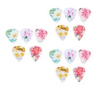 BESTonZON 15 Piezas púas de guitarra eléctrica fotos del pulgar de la guitarra punzón de púa de instrumentos musicales puas de electrica púas de acústica balada