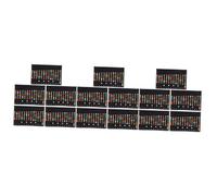 BESTonZON 15piezas Calcomanías De Notas Para Diapasón De Guitarra Pegatinas Autoadhesivas Para Principiantes Fácil Instalación y Lectura Para Guitarra Clásica Acústica y Eléctrica