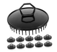 BESTonZON 15piezas Cepillo De Champú De Viaje Unidades Cepillo Portátil Cuidado Del Cabelludo Peine Portátil Para Masaje Del Cabelludo Herramienta De Limpieza Ducha