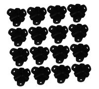 BESTonZON 16 Piezas Ángulo Del Paquete De Sonido Esquinas Decorativas De Polvo De Escalera Gabinete De Altavoz De Guitarra Corder Accesorio De Guitarra Subwoofers Planchar Metal Borde Niño