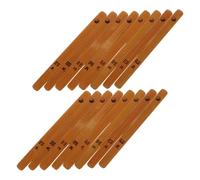 BESTonZON 16 Piezas Palos de Bambú para Adivinación China Tradicionales y Portátiles, Accesorio Coleccionable Elegante para Templos y Santuarios Religiosos