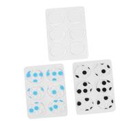 BESTonZON 18 Almohadillas Amortiguadoras De Gel Para, Silenciadores De Silicona Transparentes Puntos Azules y Negros, Autoadhesivas Para Reducción De Ruido y Vibraciones Batería