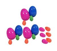 BESTonZON 18 Piezas Huevo De Pascua De Juguete De Simulación Decoración Para Fiestas Infantiles Huevo De Pascua Para Diy Manualidades De Apertura