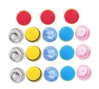 BESTonZON 18 Piezas Juguetes para Perros Resistentes Bolas de EVA Silenciosas para Masticar Cachorros Pequeños Colores Surtidos