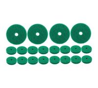 BESTonZON 180piezas Arandelas De Fieltro para Teclados De Piano Herramientas De Regulación De Balance y Nivelación De Teclas Accesorios De Reparación De Piano De Oveja Fácil Instalación