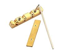 BESTonZON 1juego Accesorios De Puente De Guitarra Parte Superior De Metal Reemplazo De Cejuela Para Instrumentos De Cuerda Mejora La Calidad De Sonido Sostenibilidad