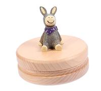 BESTonZON 1juego Caja De Recuerdos Para Dientes De Leche Organizador De Almacenamiento Para Bebés Hecho Mano De Haya Souvenir Infantil Para Cumpleaños y Festividades