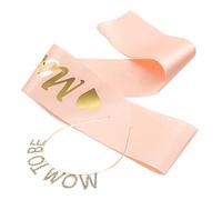 BESTonZON 1juego Diadema y Sash Para Shower Accesorios Maternidad Mom to Be Para Sesiones De Fotos y Revelaciones De Género Diseño Elegante