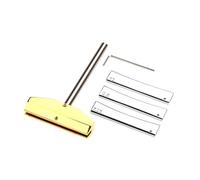 BESTonZON 1juego Herramientas De Reparación De Trastes De Guitarra Con Prensa Caul y Insertos Herramienta De Instalación De Diapasón Para Luthiers