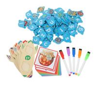 BESTonZON 1juego Juguete Educativo De Ortografía para Bloques De Asociación De y Aprendizaje del Desarrollo Cognitivo Infantil
