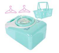 BESTonZON 1juego Lavadora Juguete Infantil y Luz Electrodoméstico Simulado Sin Batería