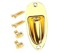 BESTonZON 1juego Soporte De Cuerda De Guitarra Eléctrica De Placa De Jack Estilo Barco y Retenedor De Cuerdas Accesorios De Guitarra Profesional