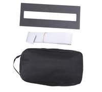 BESTonZON 1juego Soporte Para Pedales De Guitarra Eléctrica Juego De Tablero De Efectos Portátil Funda De Transporte y Cinta De Diseño Práctico y Duradero Para Músicos