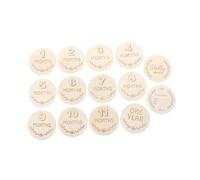 BESTonZON 1juego Tarjetas De Registro De Embarazo Para Bebés Para Fotografía Mensual y Celebración De El Crecimiento Infantil