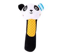BESTonZON 1Pc Campana De Mano Juguete De Vocalización Juguete Que Suena Juguete Suave Juguete Sonajero De Mano Sonajero Adorable Juguete Sonajero Animal De Dibujos Animados Sonajero De