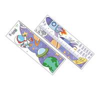 BESTonZON 2 Hojas Pegatina de pared pegatinas infantiles stickers infantiles hidrofugante kinder home decoracion Dibujos animados Decorar medidor de altura calcomanías de pared niño apliques