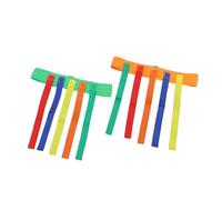 BESTonZON 2 Juegos Cinturón Trasero Juguetes para Actividades Deportivas Juguetes para Desarrollo físico Juguete de Actividades al Aire Libre Juego de persecución de niños Cola Chico Captura