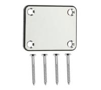 BESTonZON 2 Juegos De Tablero De Refuerzo De Guitarra Eléctrica Placa De Cuello Personalizada De Bajo Placa De Montaje De Guitarra Placa Trasera De Bajo Placa De Montaje De