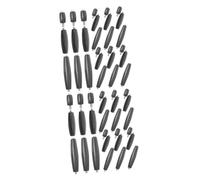 BESTonZON 2 Juegos Saxofón Eje Con Tornillo De Varilla Eje De Saxo Con Tornillo De Varilla Raspador Guiro Eje Con Tornillo Para Saxo Tuercas Herramientas Para Reparar Hilo Abs