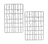 BESTonZON 2 Letras y números para Puertas de Casas de muñecas: Accesorios Decorativos para proyectos de Manualidades en Miniatura. Adornos de Letras y números para buzones de Correo en Miniatura.