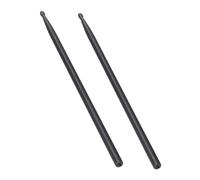 BESTonZON 2 Pares Baqueta Fibra De Carbon Palillo Del Instrumento De Percusión Palo De Campana Glockenspiel Accesorios De Bajo Mazos De Marimba Palos De Marimba Instrumento De Marimba Black