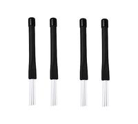 BESTonZON 2 Pares country music música clásica accesorios para bateria cepillo de tambor de nailon importante cepillar cepillo de alambre baquetas tambor de jazz kit de batería