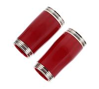BESTonZON 2 Pares De Tubos De Clarinete Pieza De Tubo De Afinación Tubo De Paso De Clarinete Pequeño Tubo De Paso De Instrumento De Viento Tubo Giratorio De Clarinete Suministro De