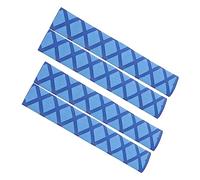 BESTonZON 2 Pares Funda Antideslizante Para Baquetas Funda Antideslizante Para Práctica De Batería. Antideslizante Agarre Brillar 5a Polietileno Reticulado Por Irradiación Raqueta