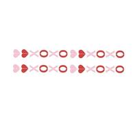BESTonZON 2 Piezas Adornos Colgantes Forma de Letras para Decoración del Día de San Valentín de Diseño Romántico y Chic Perfectos para un Festivo