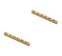BESTonZON 2 Piezas almohada de guitarra instrumentos musicales organos musicales guitarra metalica calcomanía de sombrilla para coche bajo guitarras Tuerca de mandolina clásica tuerca puente
