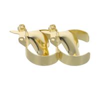 BESTonZON 2 Piezas Apagavelas de Metal Forma de Corazón para Velas | Dorado, Diseño Decorativo y Delicado, Ayuda a Evitar Humo y Conserva la Mecha
