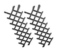 BESTonZON 2 Piezas Barrera para Ventana de Coche Protector Retráctil de Plástico para Perros y Gatos Valla Extensible para Viajes con Mascotas Puerta de Seguridad para Vehículos