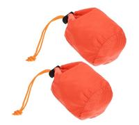 BESTonZON 2 Piezas Bolsa Compresión para Saco Dormir de Emergencia Organizador para Camping y Senderismo Almacenamiento Compacto para Adultos Funda Resistente y Color Color Aleatorio
