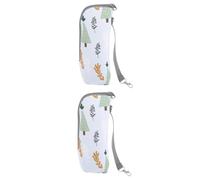 BESTonZON 2 Piezas Bolsa de Botella de Leche hielera de Viaje para Leche Bolsa enfriadora de e Neceser Termico Travel Bag de Botella aislada s Porta biberones