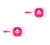 BESTonZON 2 Piezas caja de pañuelos húmedos pañal de bebe para bebes no- organizador y Estuche de para bebé húmedas de bebé caso rosa