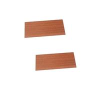 BESTonZON 2 Piezas chapa de la cabeza guitarra de madera placa de clavijero suministros de bricolaje para guitarra cajón chapa de cabeza de guitarra balada Cabezal tablero de cabeza Bambú