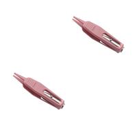 BESTonZON 2 Piezas Clip De Limpieza De Nariz Recogedor De Nariz Herramientas Para Niños Pequeños Cera De Oído Removedor De Mocos Enfermería Plato Combinado Rosa Niño Pequeño Tonos Terrestres